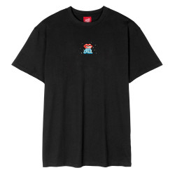 Santa Cruz Johnson Danger Zone 2 T-Shirt Μαύρο